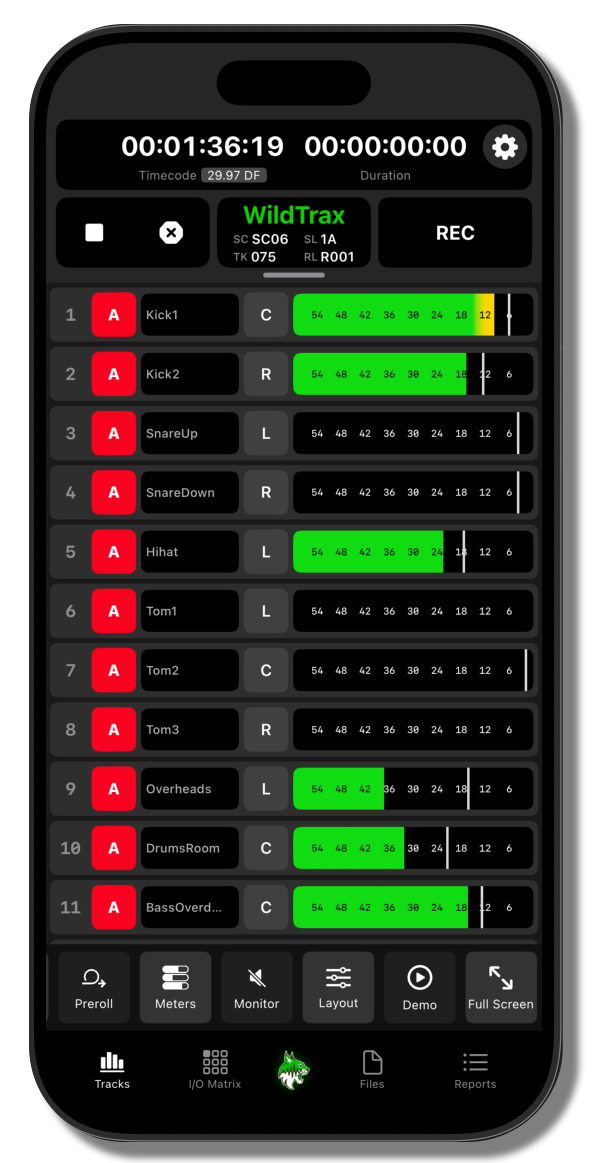 WildTrax A2 on iPhone